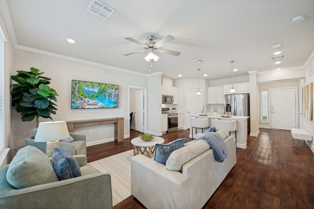 Premium amenities and activities support healthy senior living at the Victoria Senior Homes in McKinney Texas.