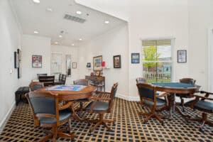 Independent living thrives for 55+ residents in our spacious senior living condos in McKinney, Texas.
