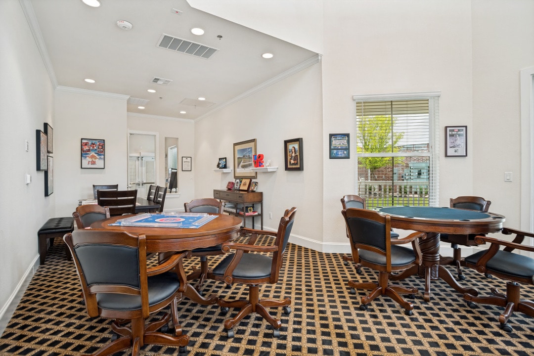 Independent living thrives for 55+ residents in our spacious senior living condos in McKinney, Texas.