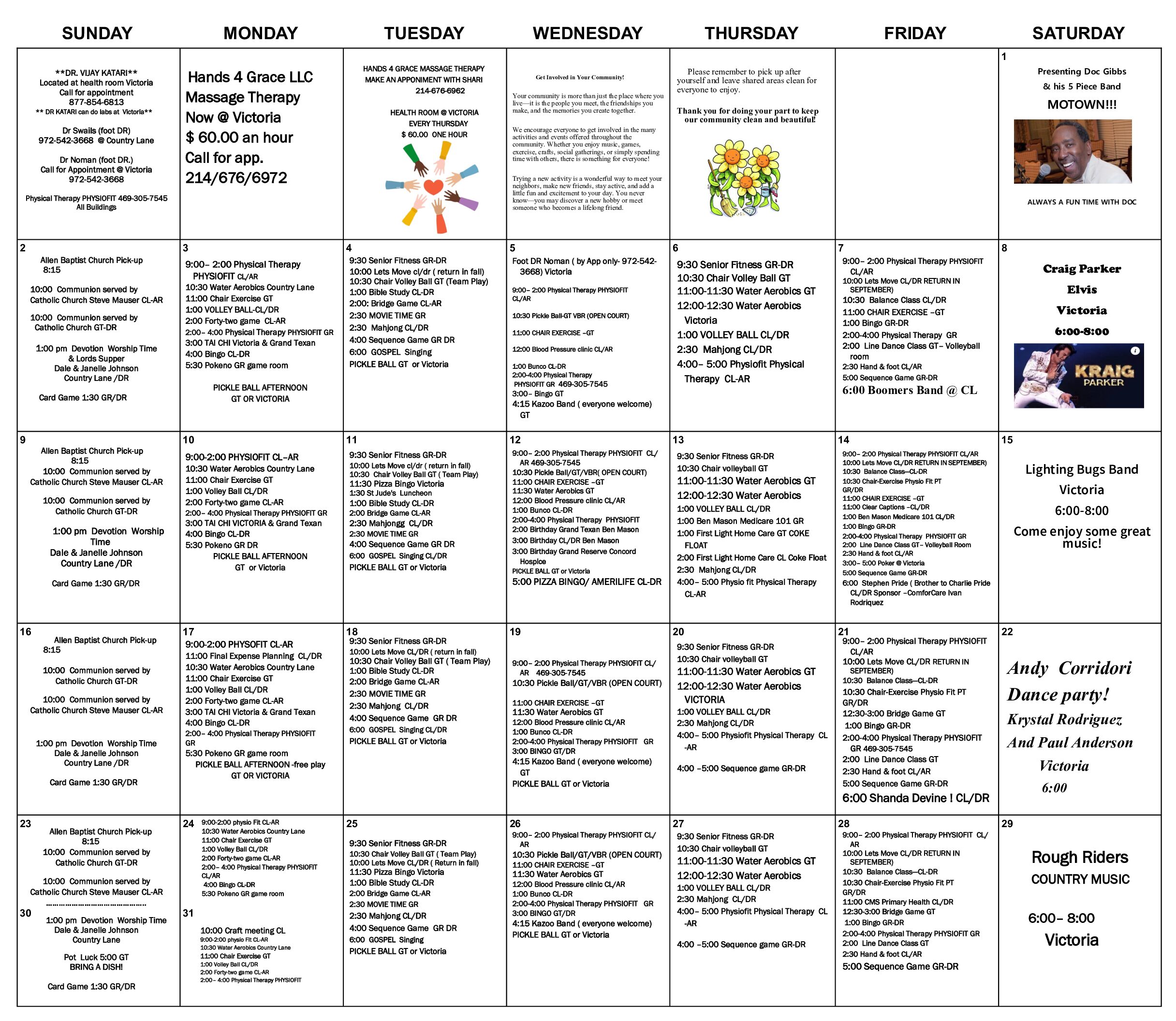 See all events and activities going on at The Victoria In McKinney during May of 2026 and have some fun.